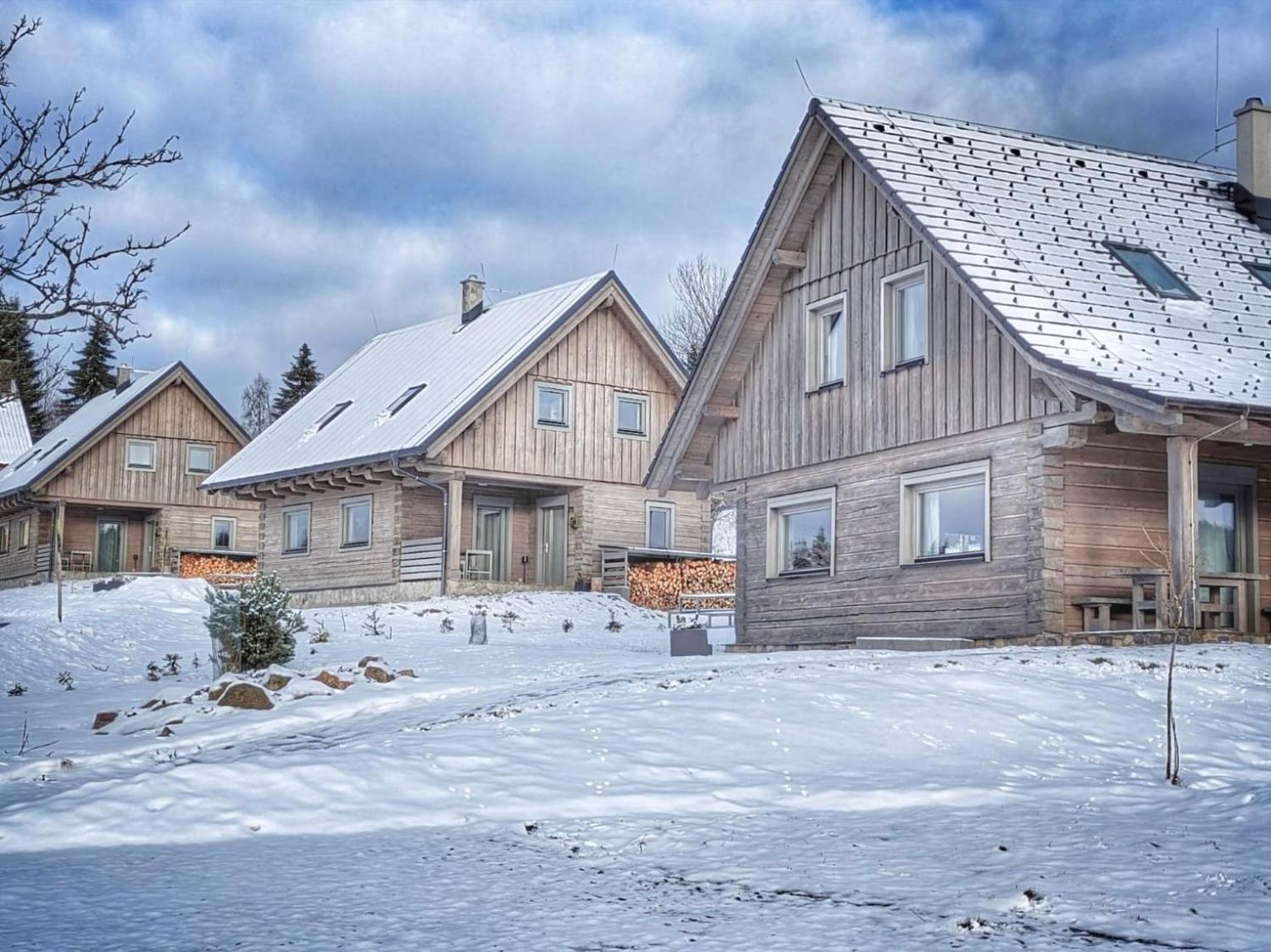 Roubenky Hřebečná Vila Exterior foto